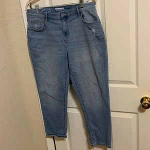 Crop jeans